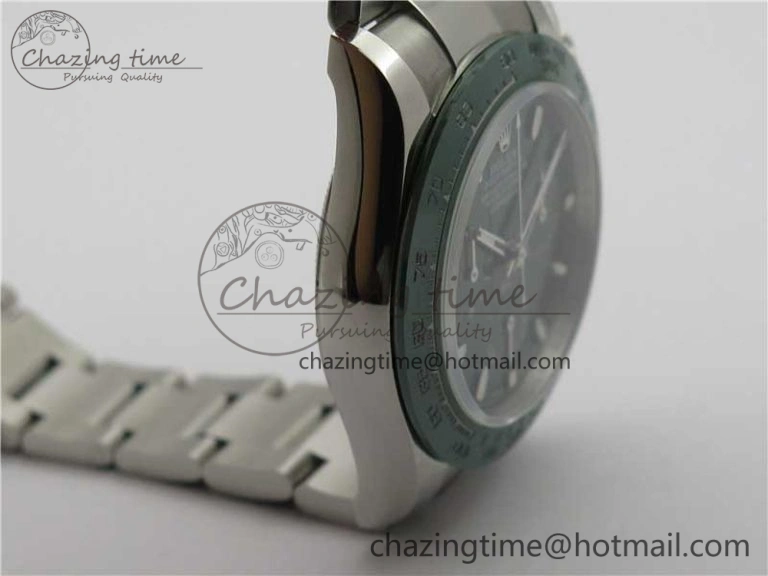 Daytona 116520 Real Ceramic Bezel SS UBF Best Edition Green Stick Markers Dial on SS Bracelet A7750