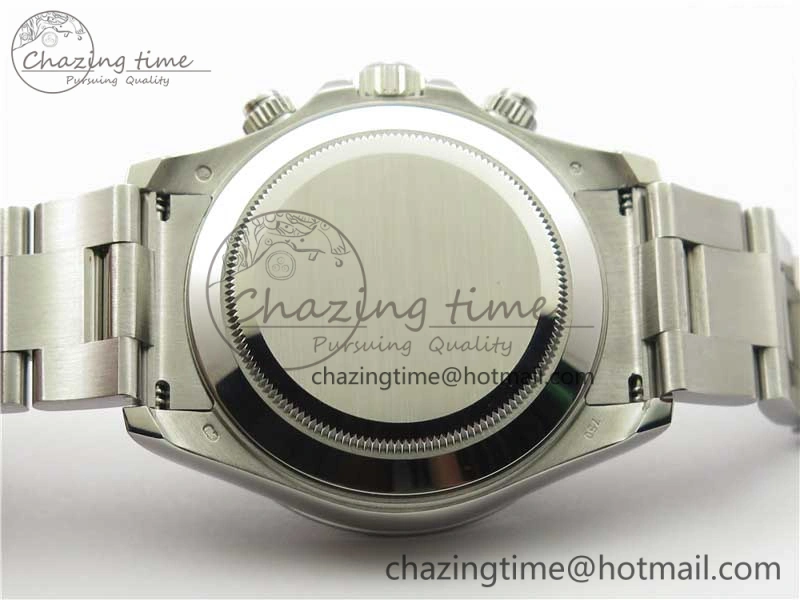 Daytona 116520 Real Ceramic Bezel SS UBF Best Edition Green Stick Markers Dial on SS Bracelet A7750