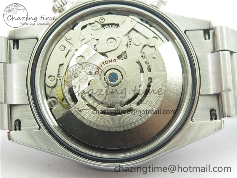 Daytona 116520 SS Noob 1:1 Best Edition White Dial On SS Bracelet A7750