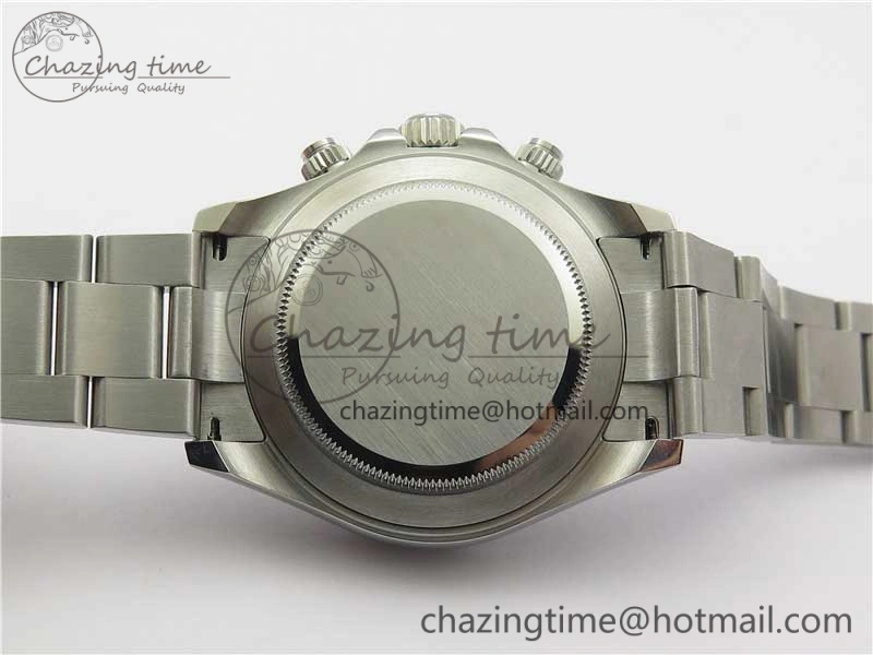 Daytona 116520 SS Noob 1:1 Best Edition White Dial On SS Bracelet A7750