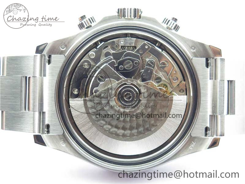 Daytona 116520 SS UBF Best Edition Ice Blue MOP Crystal Markers Dial on SS Bracelet A7750