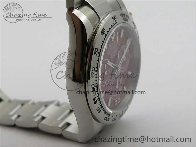 Daytona 116520 SS UBF Best Edition Red Stick Markers Dial on SS Bracelet A7750