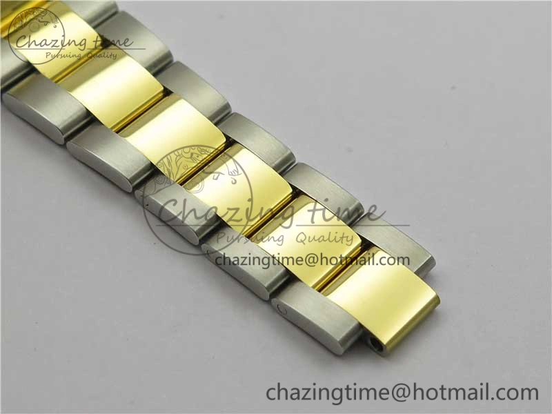 Daytona 116520 SS YG UBF Best Edition Ice Blue MOP Crystal Markers Dial on SS YG Bracelet A7750