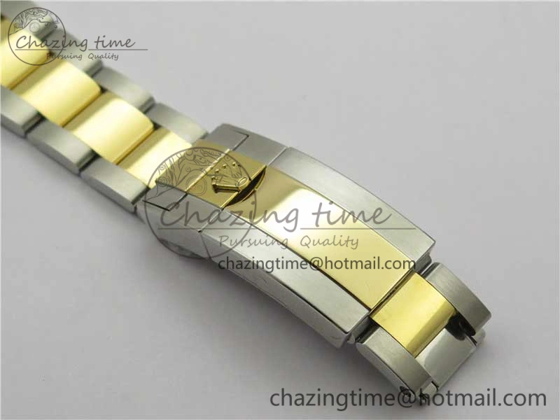 Daytona 116520 SS YG UBF Best Edition Ice Blue MOP Crystal Markers Dial on SS YG Bracelet A7750