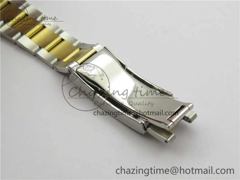 Daytona 116520 SS YG UBF Best Edition Ice Blue MOP Crystal Markers Dial on SS YG Bracelet A7750