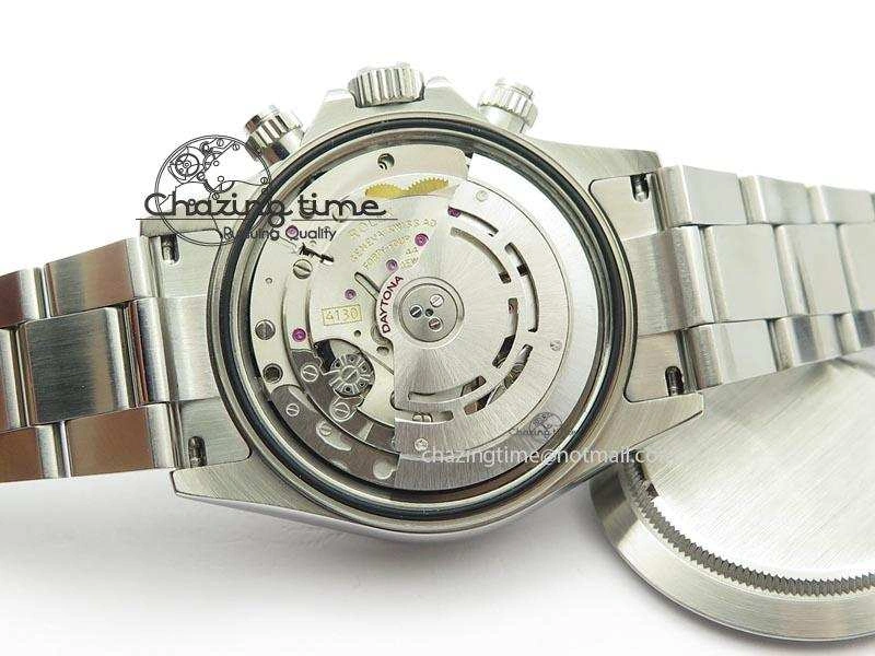 Daytona 116520 V2 BP Best Edition Black Dial On SS Bracelet A4130