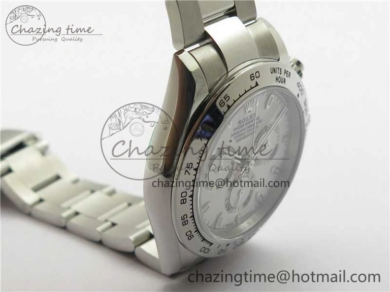 Daytona 116520 VRF 1:1 Best Edition White Dial on SS Bracelet A7750