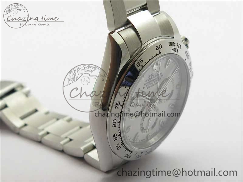 Daytona 116520 VRF 1:1 Best Edition White Dial on SS Bracelet A7750