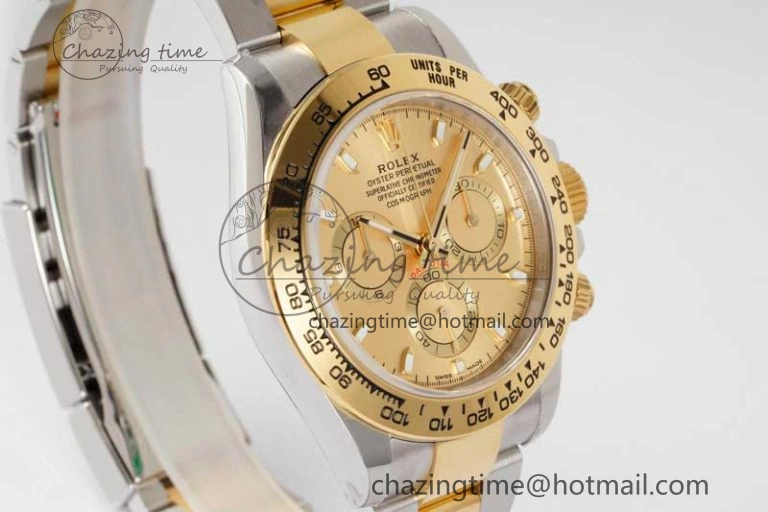 Daytona 116523 BTF 1:1 Best Edition 904L SS Case and Bracelet YG Dial SA4130