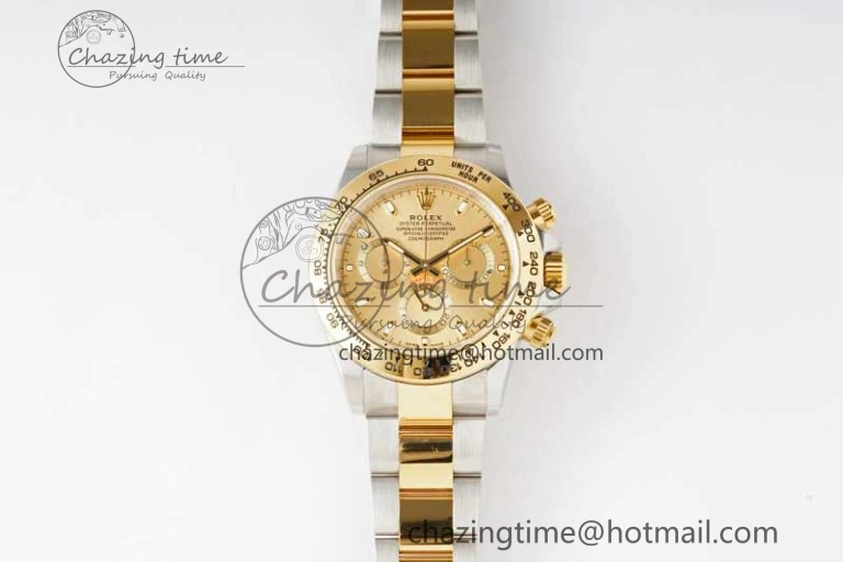 Daytona 116523 BTF 1:1 Best Edition 904L SS Case and Bracelet YG Dial SA4130