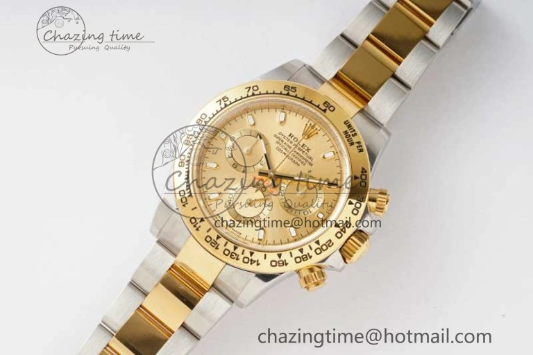Daytona 116523 BTF 1:1 Best Edition 904L SS Case and Bracelet YG Dial SA4130