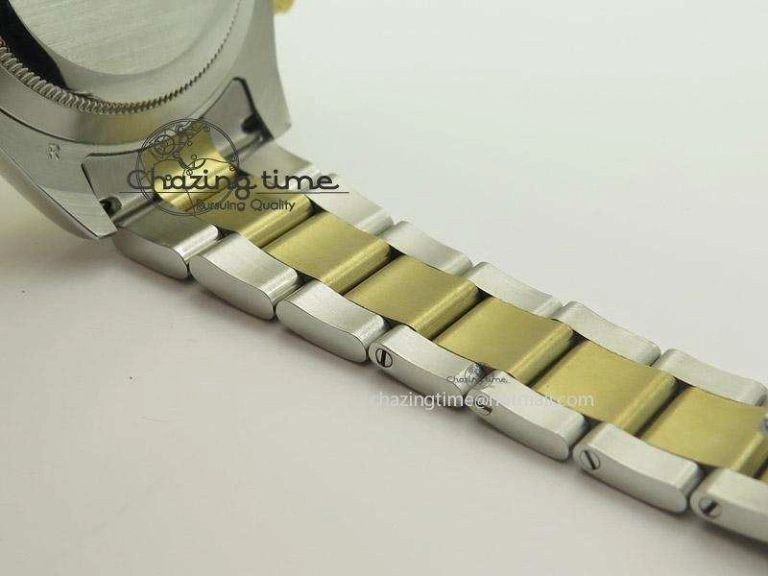 Daytona 116523 SS YG Black Dial On SS YG Bracelet A7750 JF