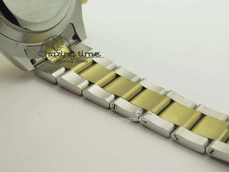 Daytona 116523 SS YG Black Dial On SS YG Bracelet A7750 JF