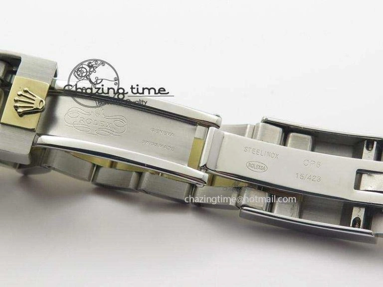 Daytona 116523 SS YG Black Dial On SS YG Bracelet A7750 JF