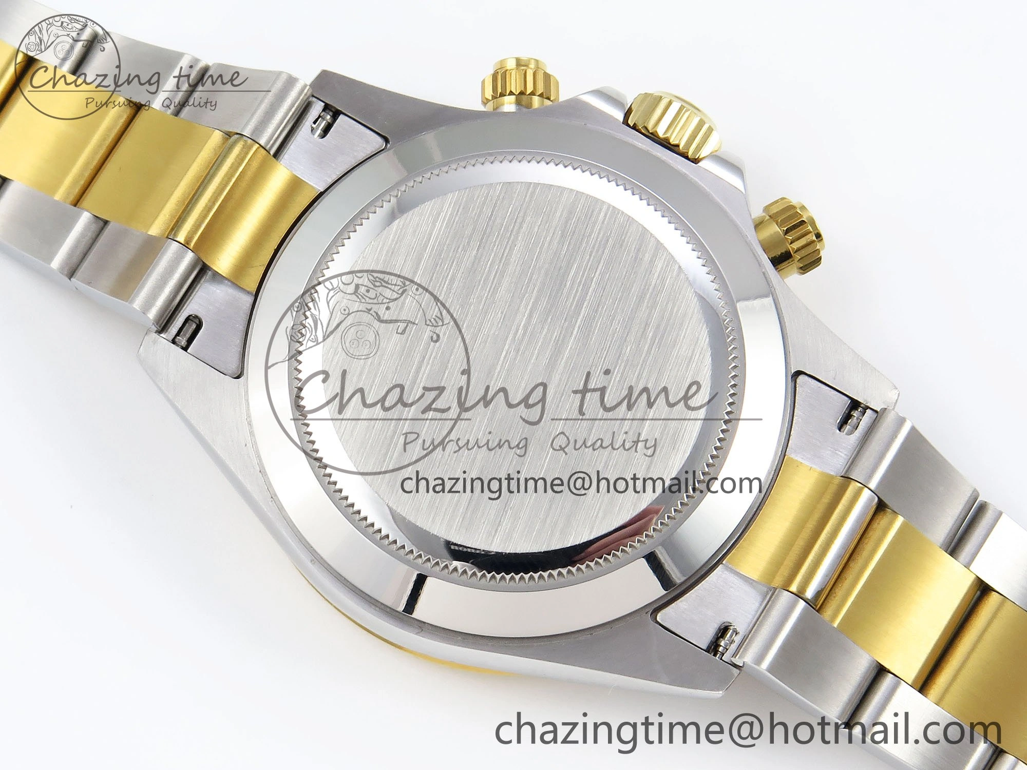 Daytona 116523 SS YG VRF 1:1 Best Edition White Diamonds Dial on SS YG Bracelet A7750