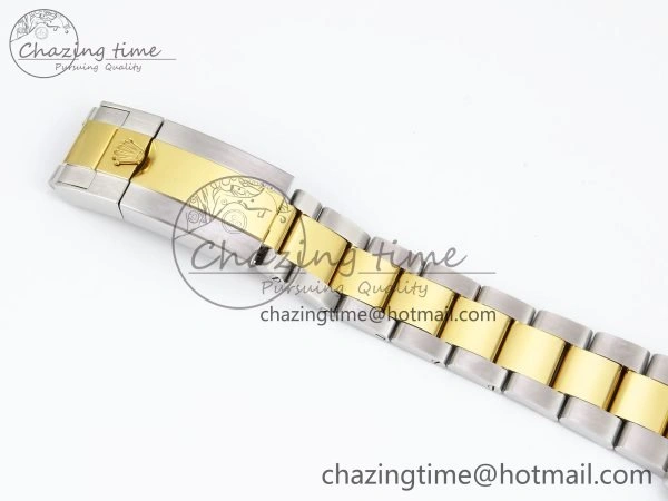 Daytona 116523 SS YG VRF 1:1 Best Edition White Diamonds Dial on SS YG Bracelet A7750