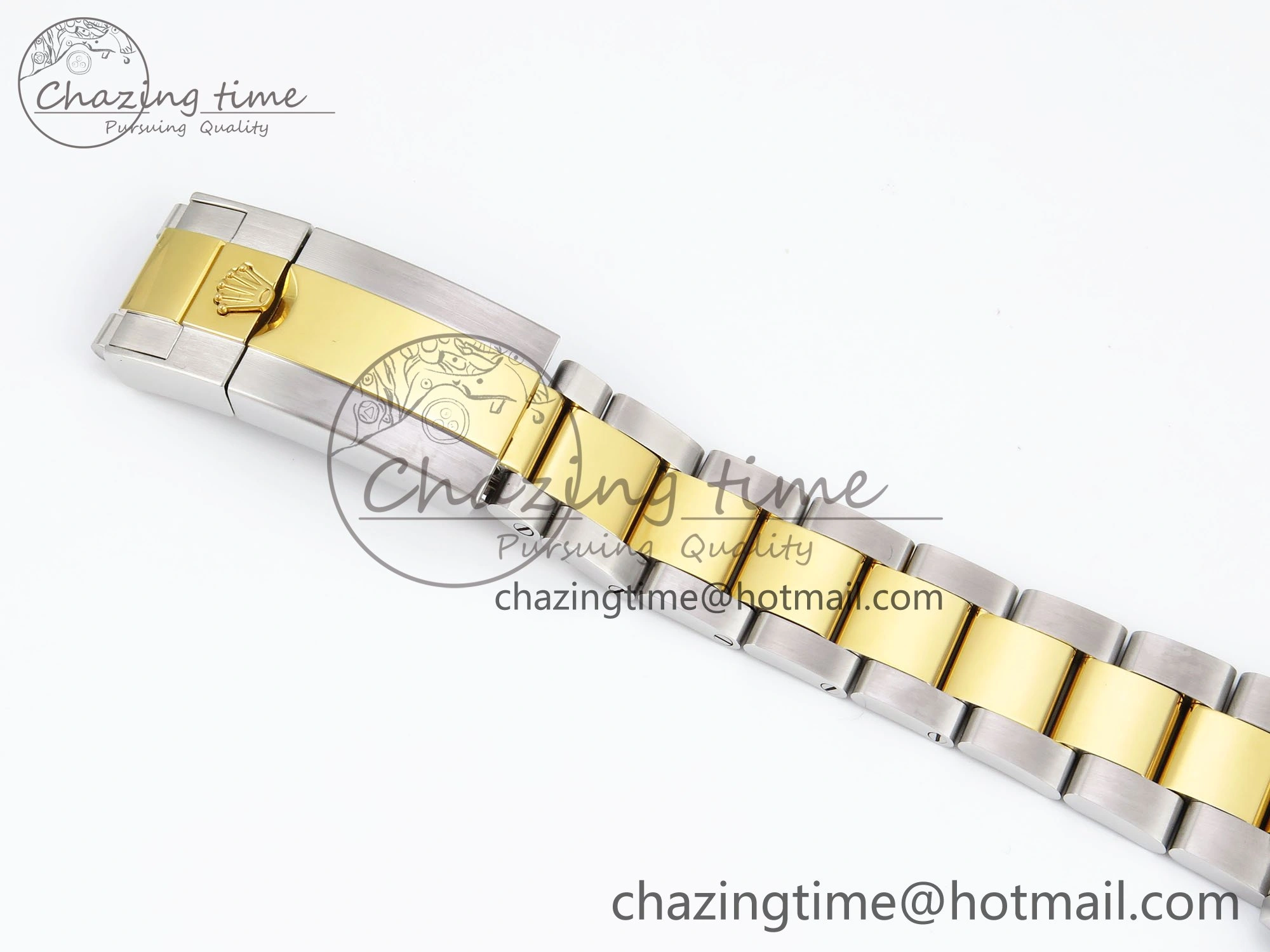 Daytona 116523 SS YG VRF 1:1 Best Edition White Diamonds Dial on SS YG Bracelet A7750