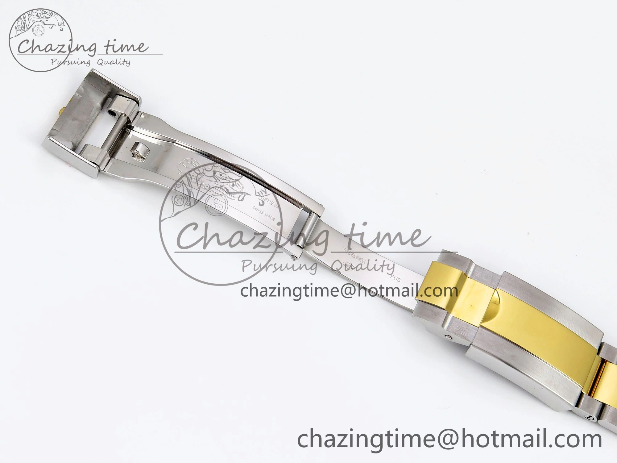 Daytona 116523 SS YG VRF 1:1 Best Edition White Diamonds Dial on SS YG Bracelet A7750