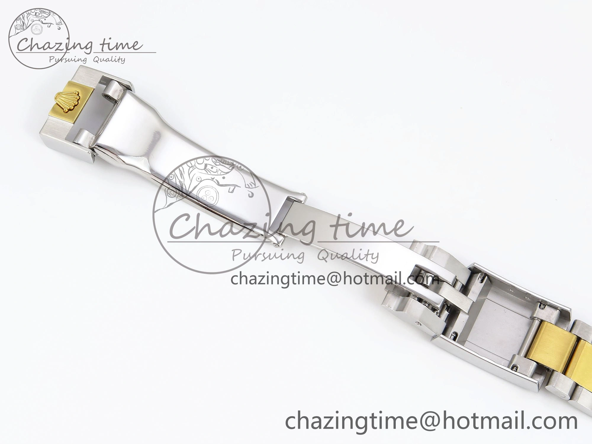 Daytona 116523 SS YG VRF 1:1 Best Edition White Diamonds Dial on SS YG Bracelet A7750