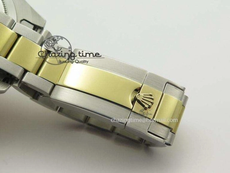 Daytona 116523 SS YG White Dial On SS YG Bracelet A7750 JF