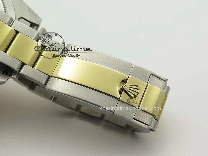 Daytona 116523 SS YG White Dial On SS YG Bracelet A7750 JF