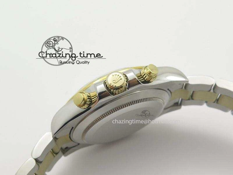 Daytona 116523 SS YG White Dial On SS YG Bracelet A7750 JF