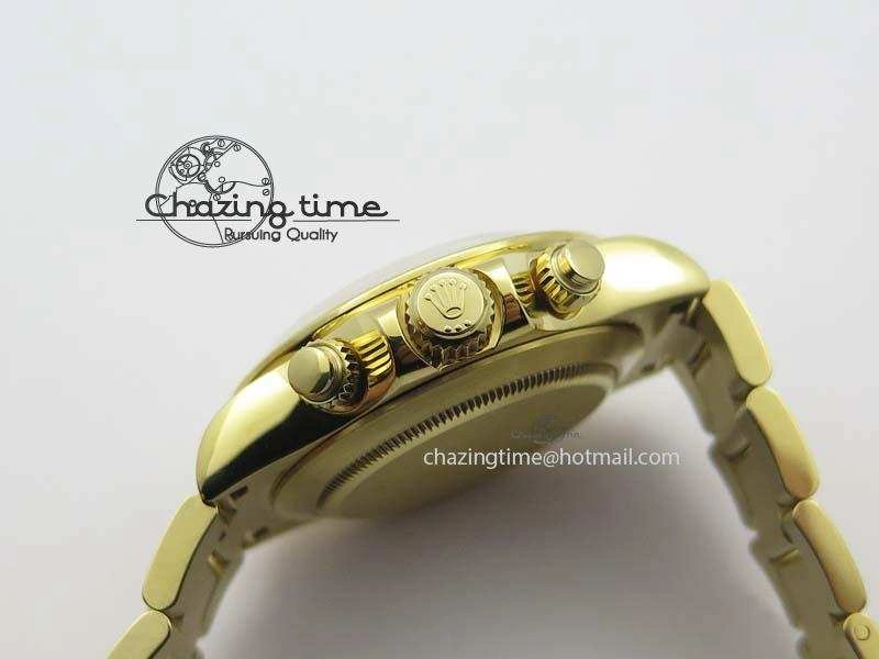 Daytona 116523 YG JF Best Edition Gold Dial On YG Bracelet A7750