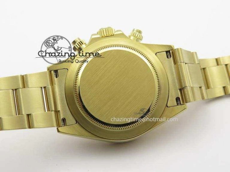 Daytona 116523 YG JF Best Edition Gold Dial On YG Bracelet A7750