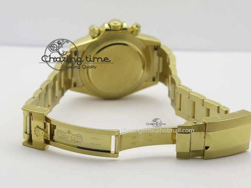 Daytona 116523 YG JF Best Edition Gold Dial On YG Bracelet A7750
