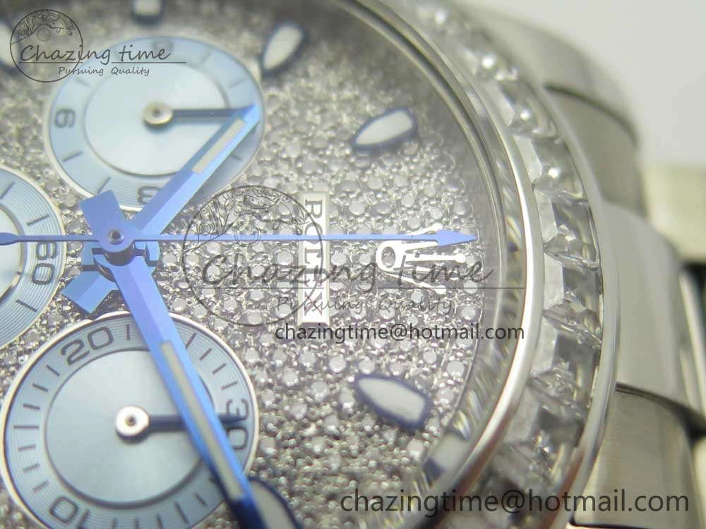 Daytona 116576TBR SS BLF Best Edition Diamond Dial On SS Bracelet A4130
