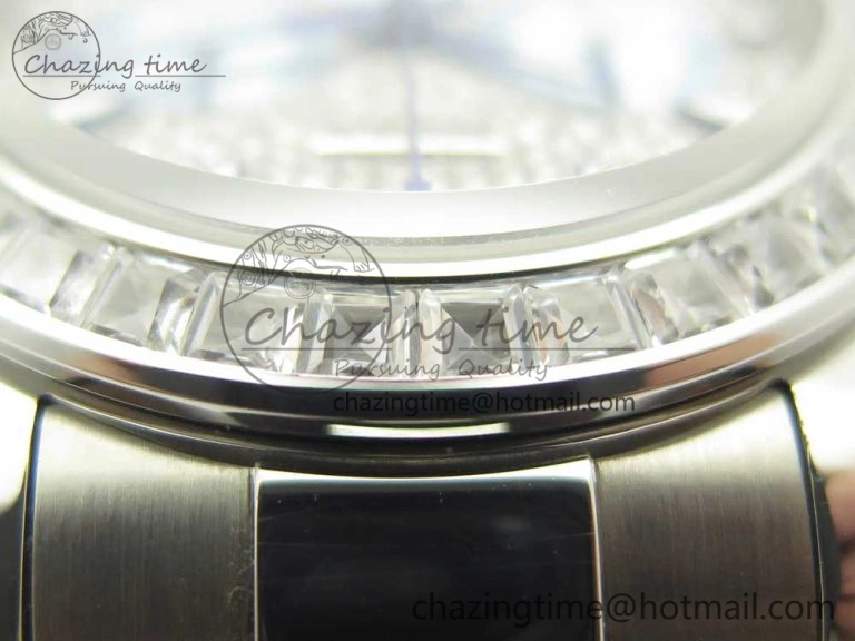 Daytona 116576TBR SS BLF Best Edition Diamond Dial On SS Bracelet A4130