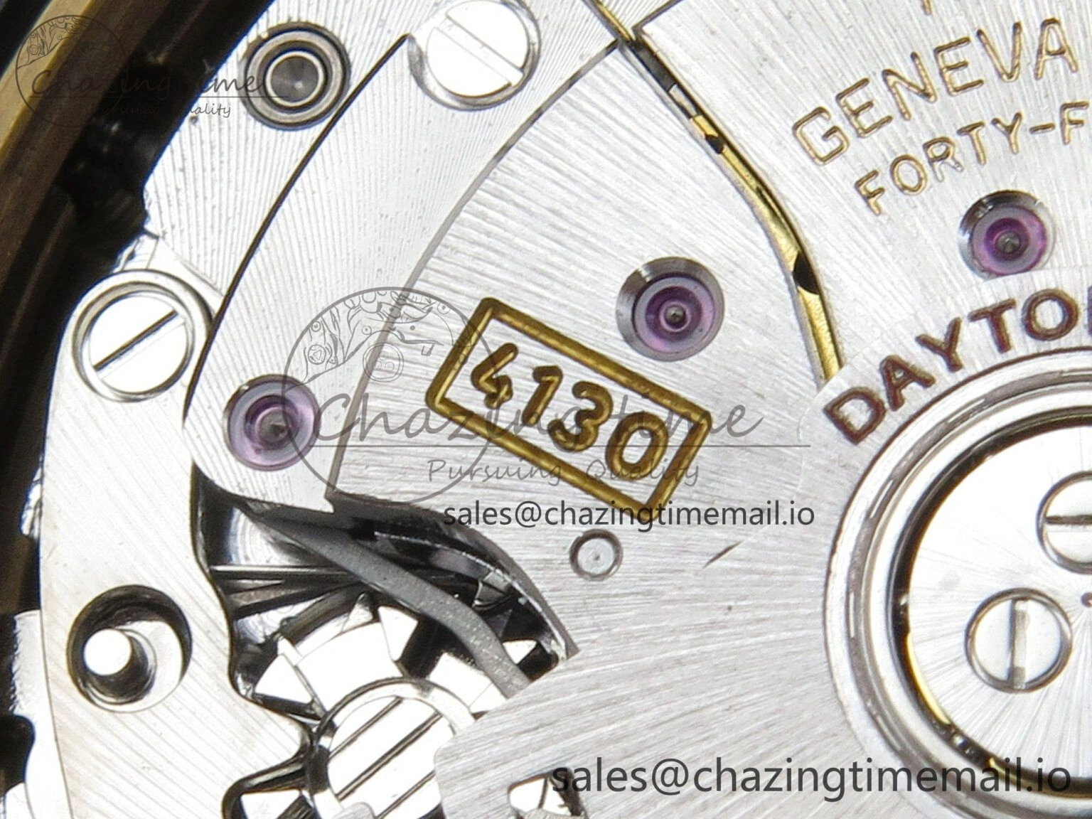 Daytona 116588TBR ‘Eye Of The Tiger’ YG 3CF 1:1 Best Edition Tiger Diamonds Dial on Oysterflex Strap SH4130 V2 (Mod Version)