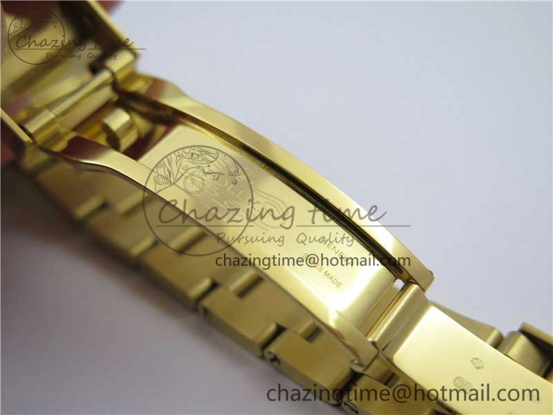 Daytona 116589RBOW YG Rainbow Crystal BLF Best Edition Black Dial on YG Bracelet A4130