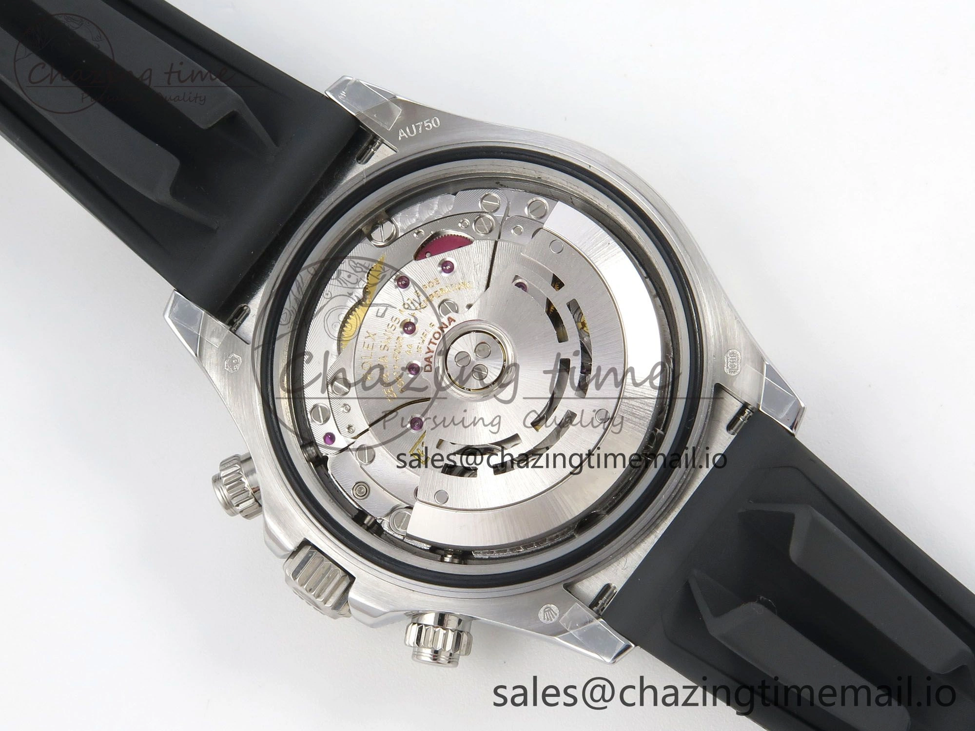 Daytona 116589TBR ‘Eye Of The Tiger’ SS 3CF 1:1 Best Edition Tiger Diamonds Dial on Oysterflex Strap SH4130 V2 (Mod Version)