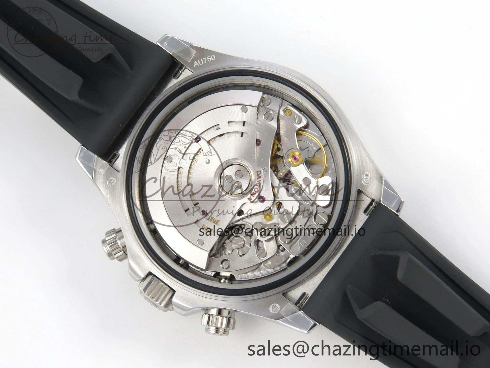 Daytona 116589TBR ‘Eye Of The Tiger’ SS 3CF 1:1 Best Edition Tiger Diamonds Dial on Oysterflex Strap SH4130 V2 (Mod Version)
