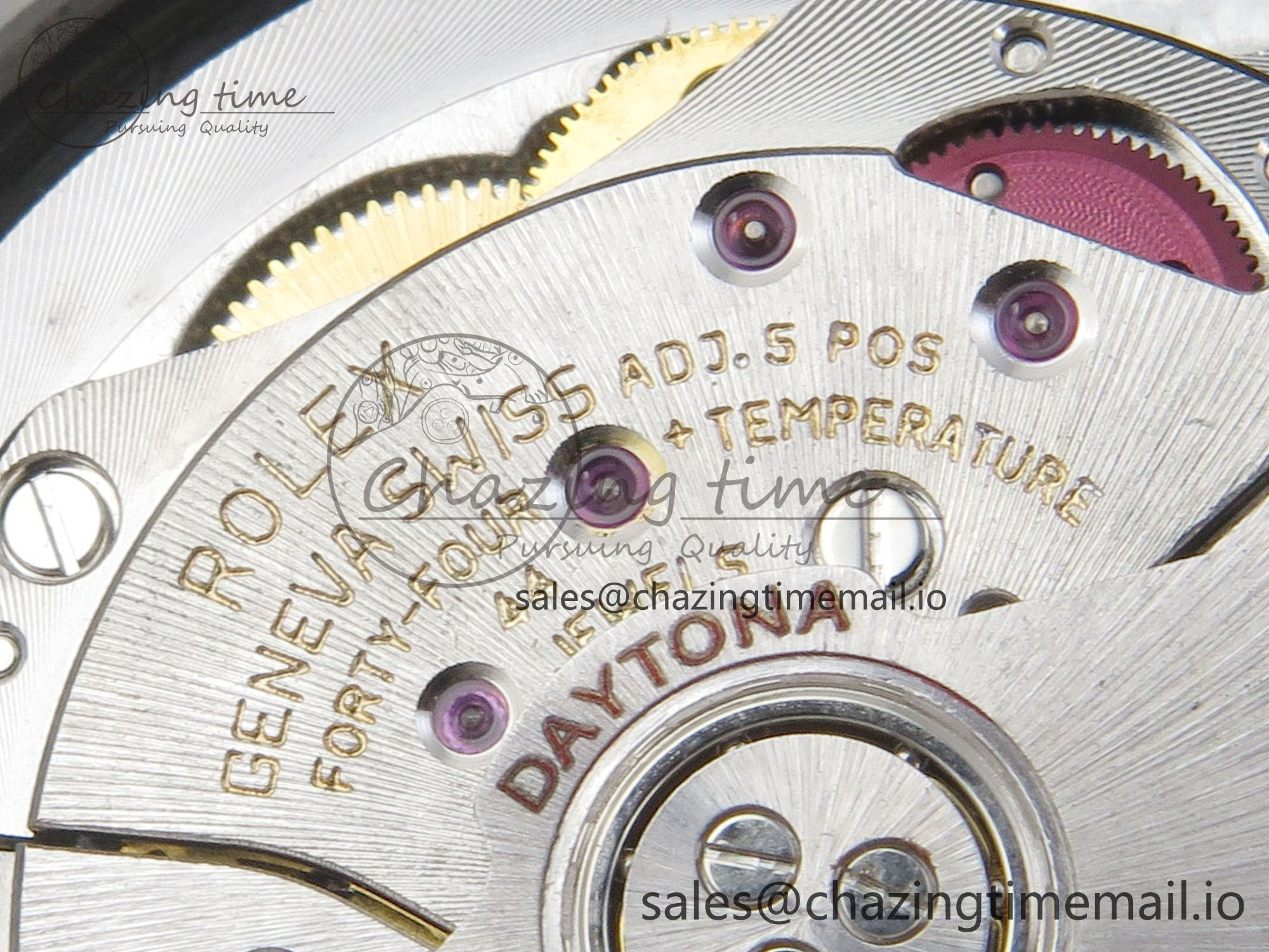 Daytona 116589TBR ‘Eye Of The Tiger’ SS 3CF 1:1 Best Edition Tiger Diamonds Dial on Oysterflex Strap SH4130 V2 (Mod Version)