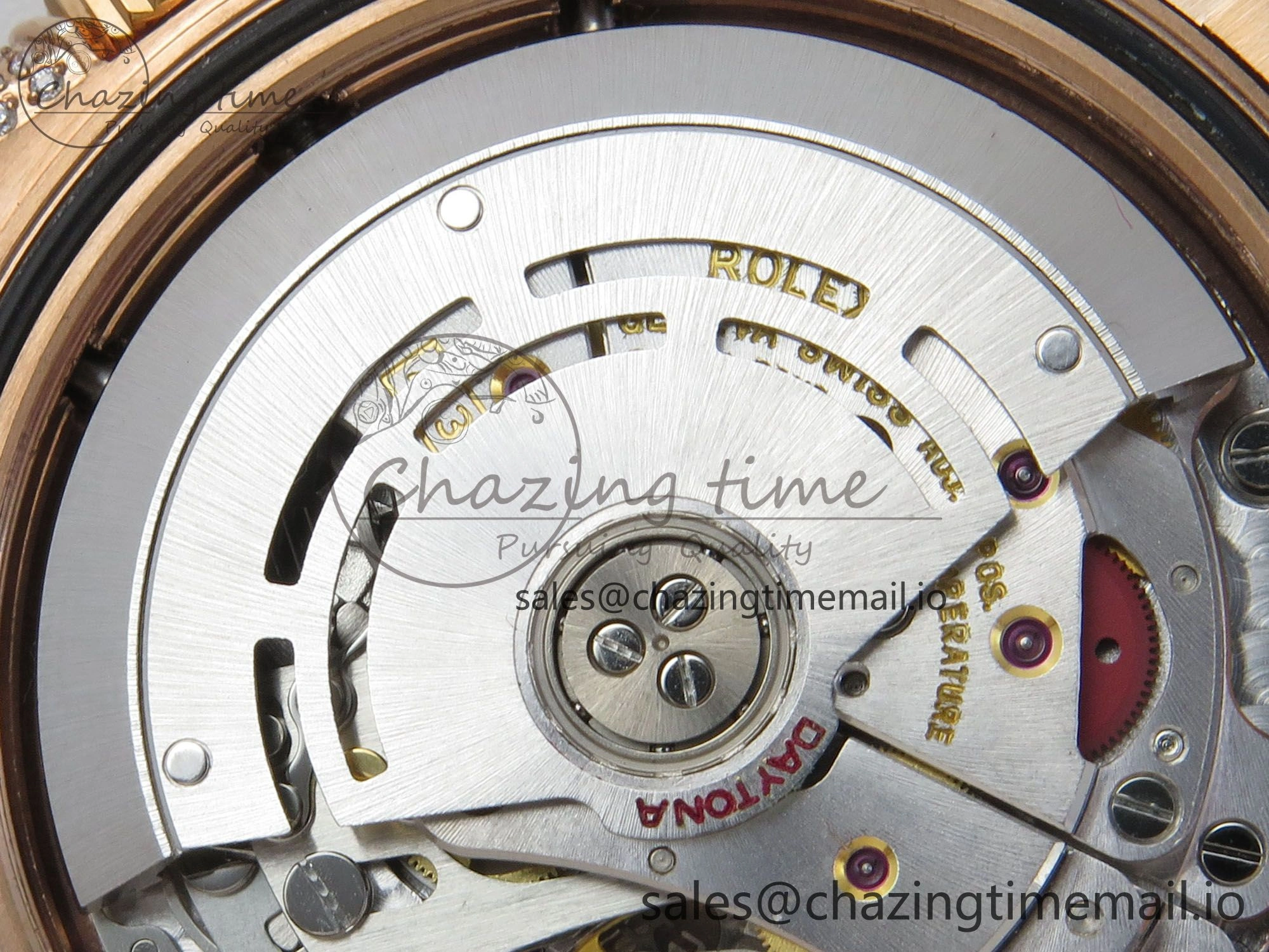 Daytona 116595 RBOW Rainbow IPKF Best Edition Black RG Dial on RG Bracelet DD4130