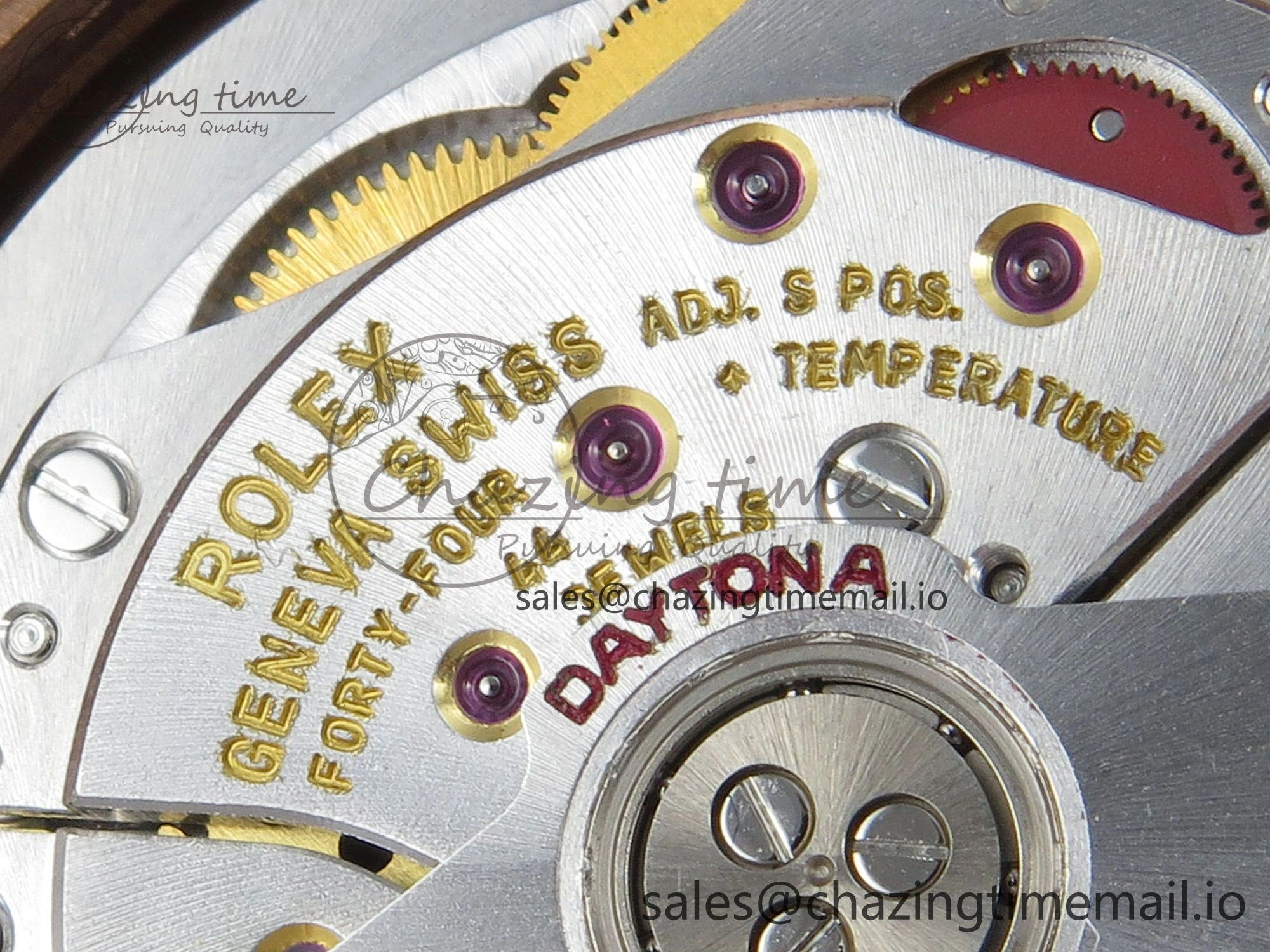 Daytona 116595 RBOW Rainbow IPKF Best Edition Black RG Dial on RG Bracelet DD4130