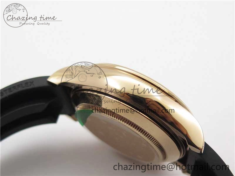 Daytona 116595RBOW RG Rainbow Crystal BLF Best Edition Diamonds Dial on Rubber Strap A4130