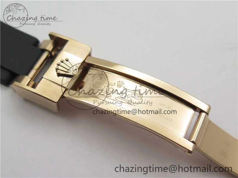 Daytona 116595RBOW RG Rainbow Crystal BLF Best Edition Diamonds Dial on Rubber Strap A4130