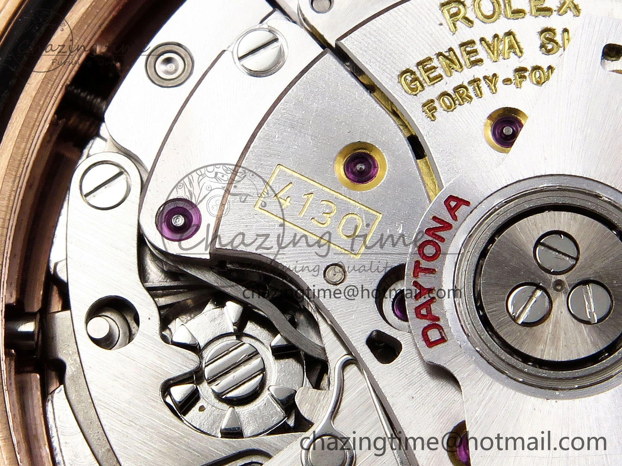 Daytona 116595RBOW RG Rainbow Crystal N6F Best Edition Black Dial on RG Bracelet SA4130