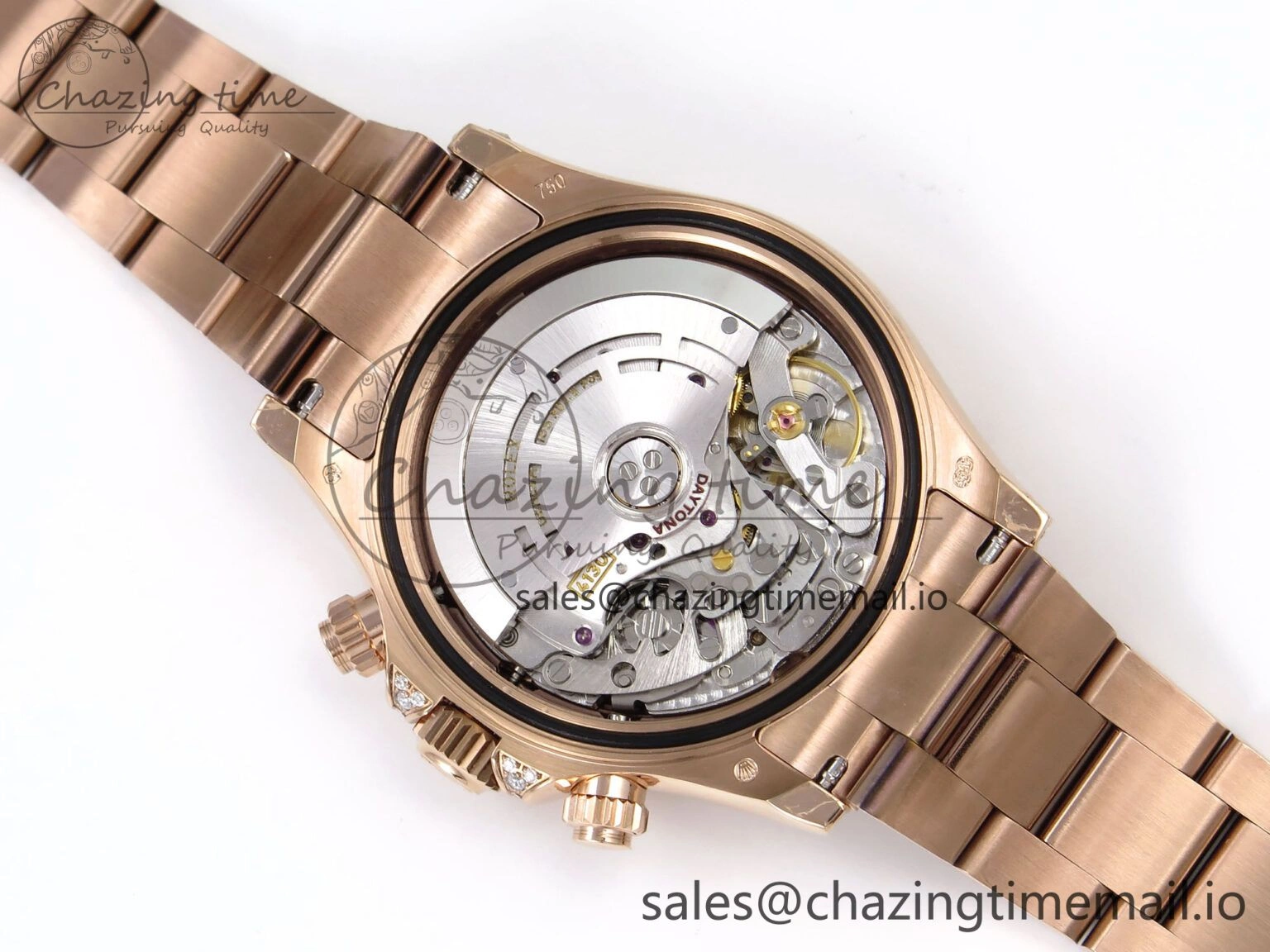 Daytona 116595RBOW Rainbow ZF 1:1 Best Edition Black Diamonds Dial on RG Bracelet SH4130