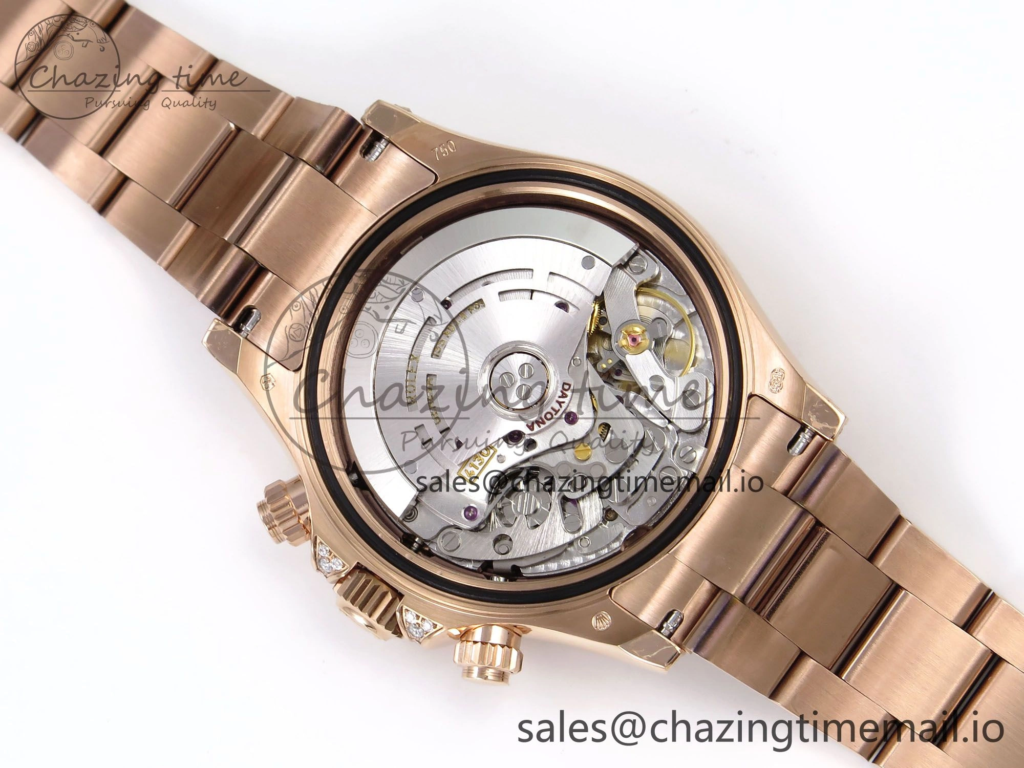 Daytona 116595RBOW Rainbow ZF 1:1 Best Edition Black Diamonds Dial on RG Bracelet SH4130