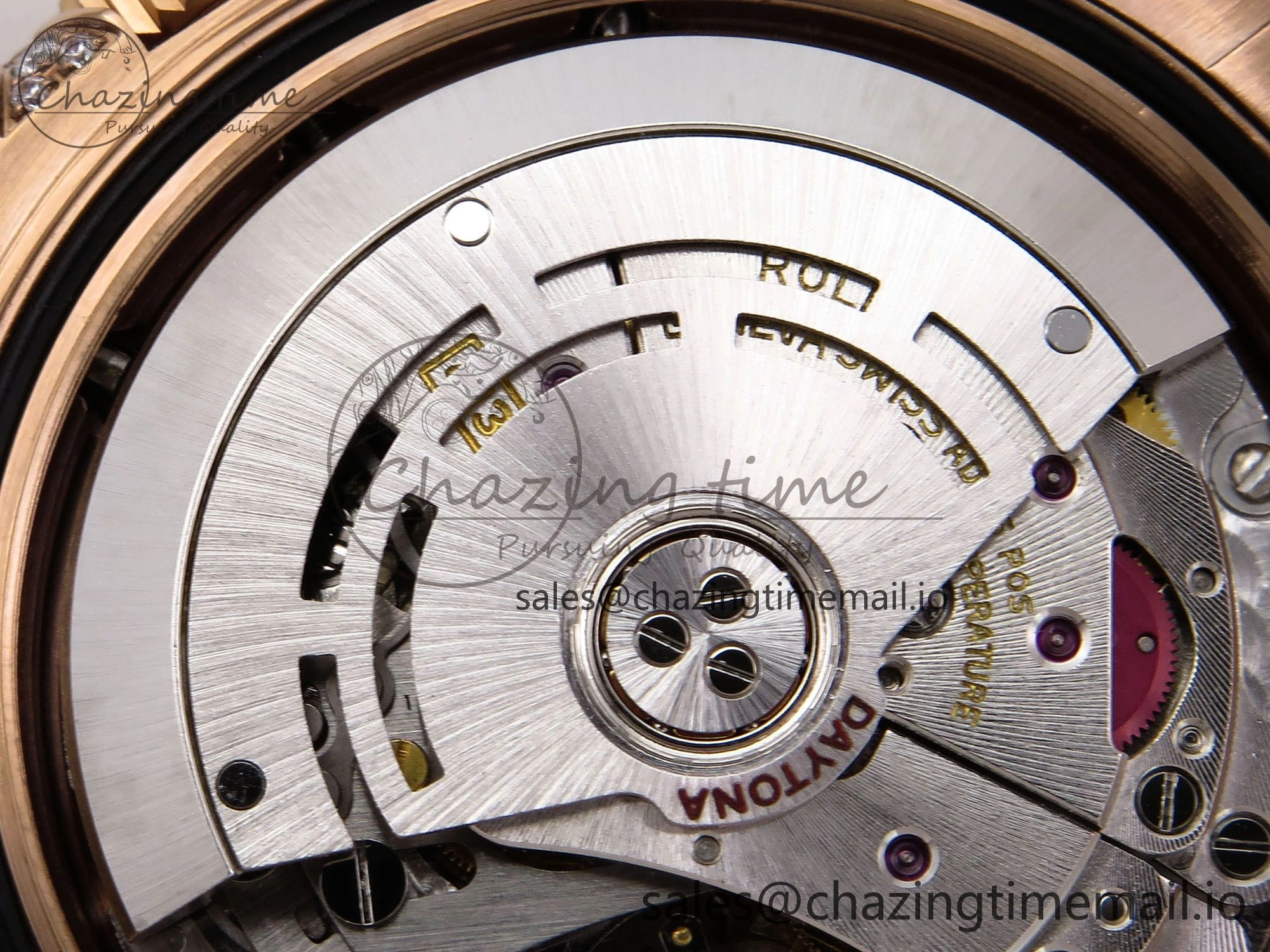 Daytona 116595RBOW Rainbow ZF 1:1 Best Edition Black Diamonds Dial on RG Bracelet SH4130
