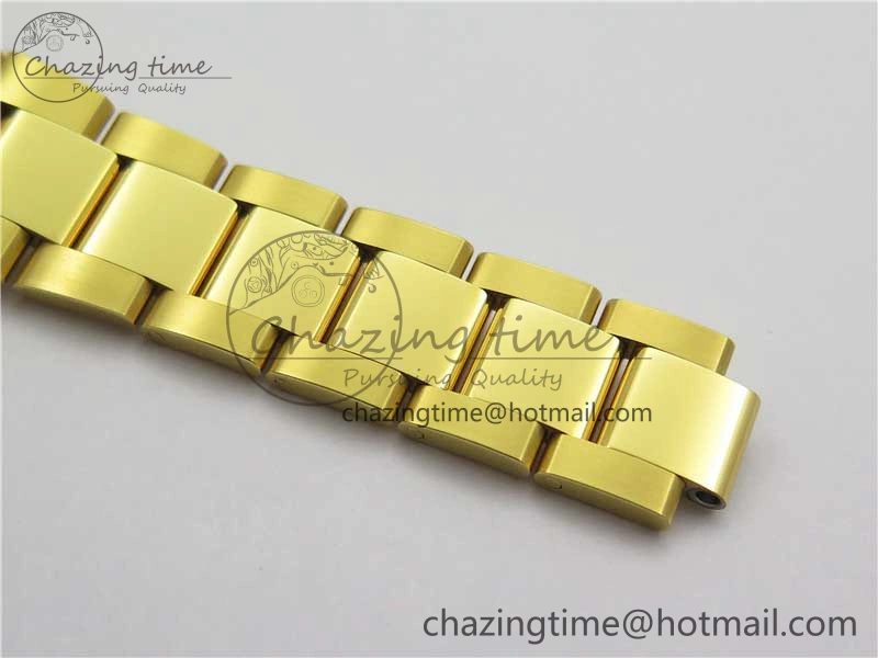 Daytona 116598 Wrapped YG Case and Bracelet WWF 1:1 Best Edition YG Dial Real Diamond Markers On YG Bracelet SA4130