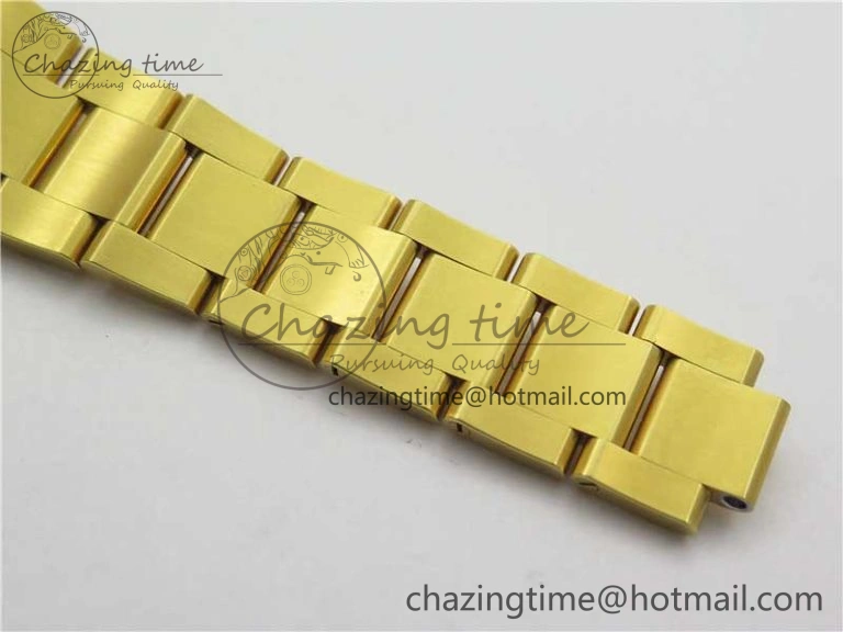 Daytona 116598 Wrapped YG Case and Bracelet WWF 1:1 Best Edition YG Dial Real Diamond Markers On YG Bracelet SA4130