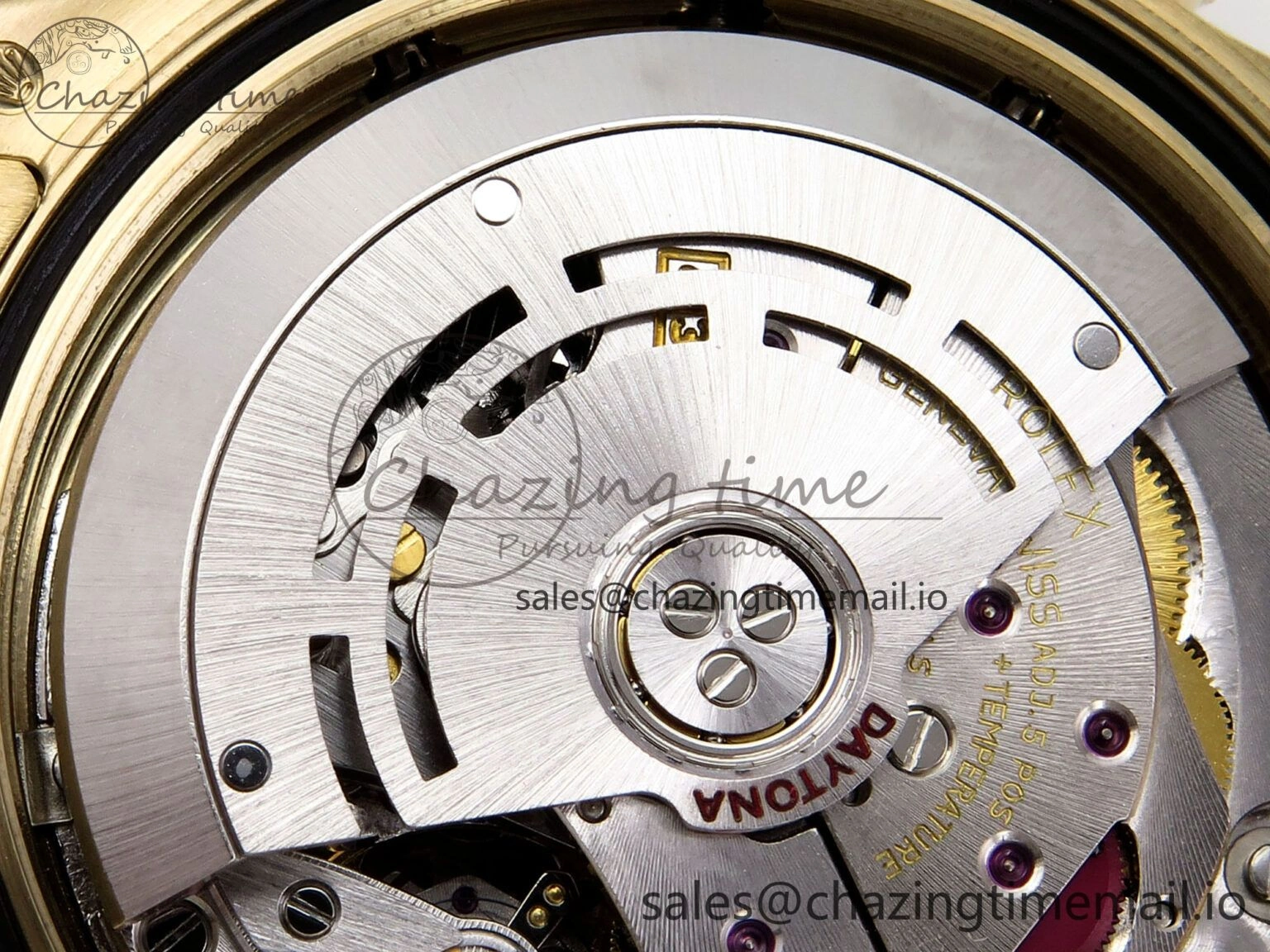 Daytona 116598RBOW Rainbow ZF 1:1 Best Edition Black Diamonds Dial on YG Bracelet SH4130