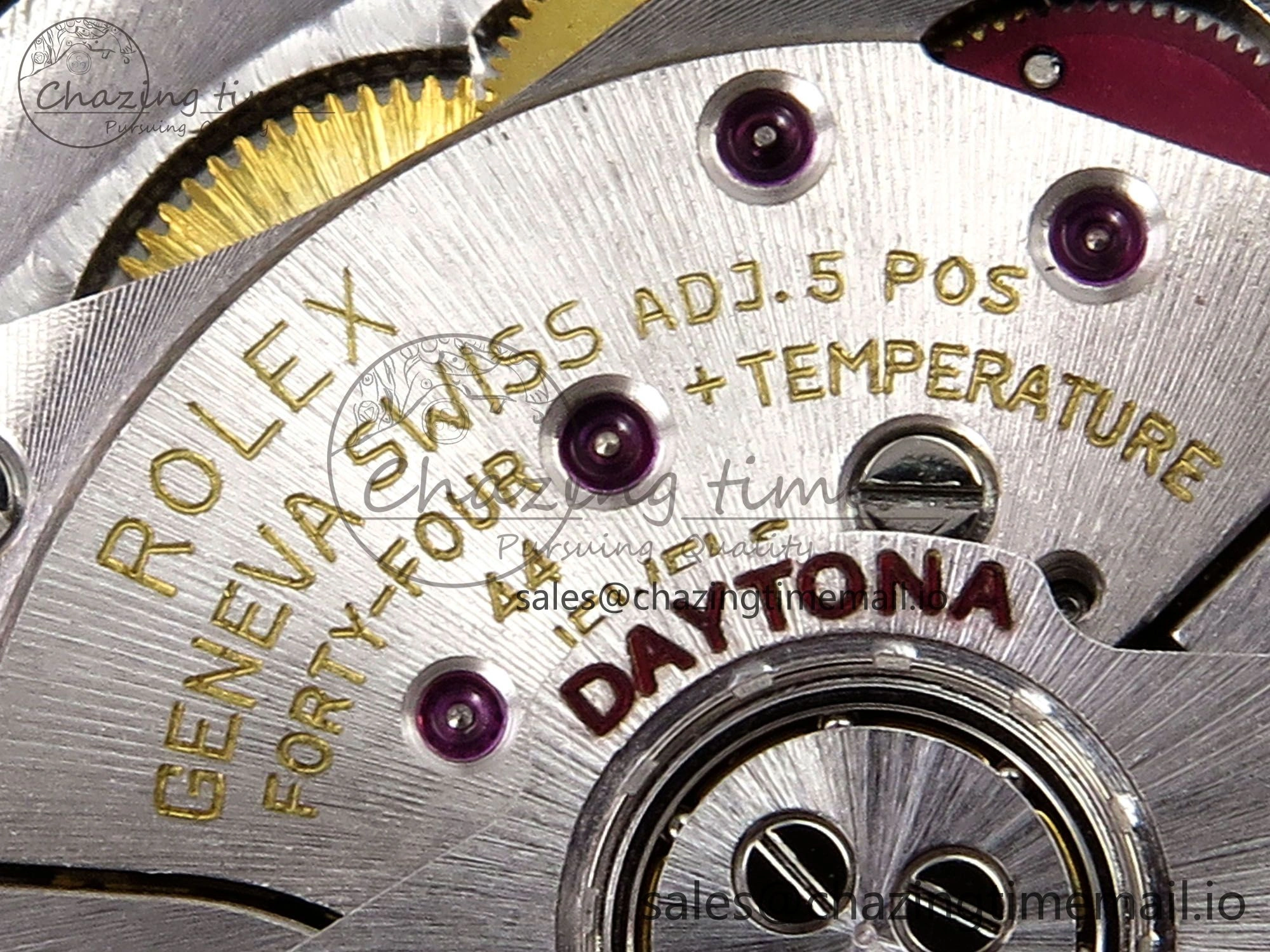Daytona 116598RBOW Rainbow ZF 1:1 Best Edition Black Diamonds Dial on YG Bracelet SH4130