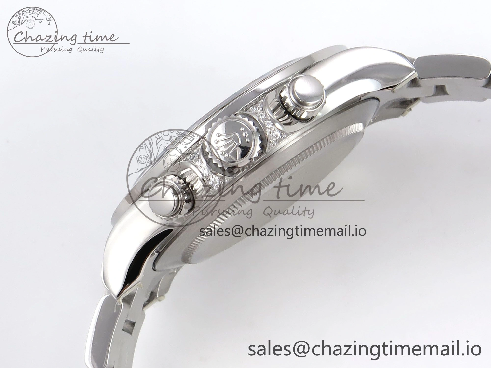 Daytona 116599RBOW Rainbow ZF 1:1 Best Edition Black Diamonds Dial on SS Bracelet SH4130