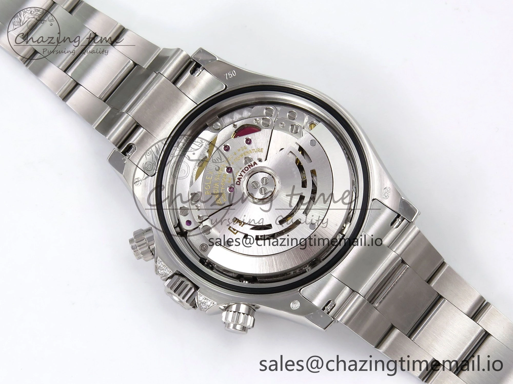 Daytona 116599RBOW Rainbow ZF 1:1 Best Edition Black Diamonds Dial on SS Bracelet SH4130